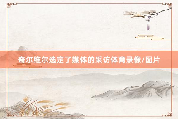 奇尔维尔选定了媒体的采访体育录像/图片