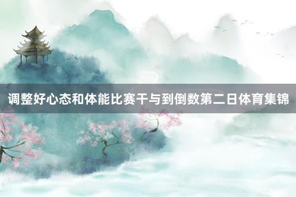 调整好心态和体能比赛干与到倒数第二日体育集锦