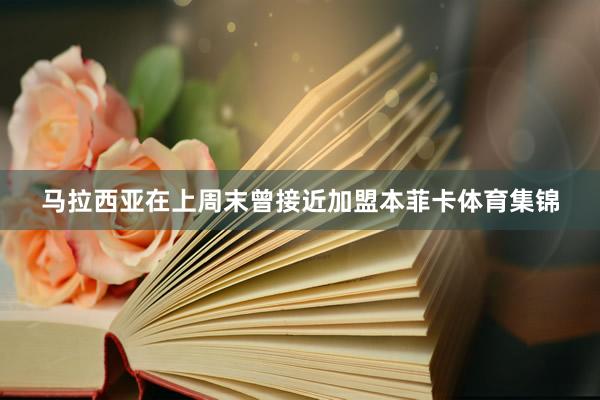 马拉西亚在上周末曾接近加盟本菲卡体育集锦
