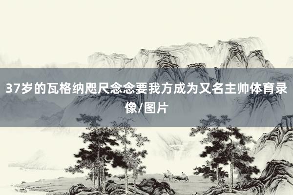 37岁的瓦格纳咫尺念念要我方成为又名主帅体育录像/图片