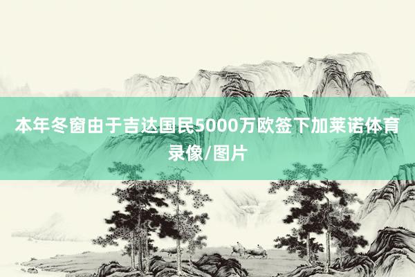 本年冬窗由于吉达国民5000万欧签下加莱诺体育录像/图片