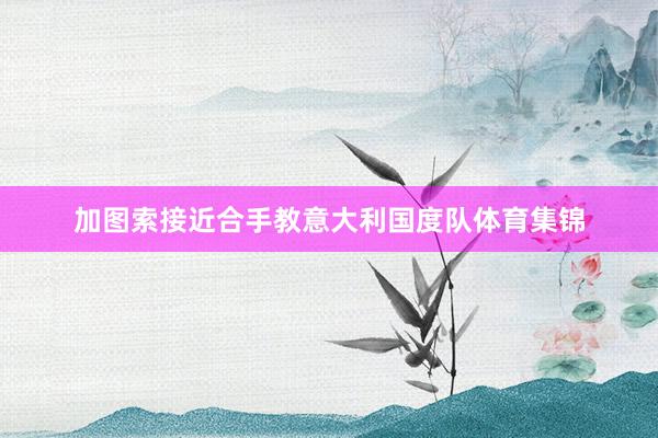 加图索接近合手教意大利国度队体育集锦