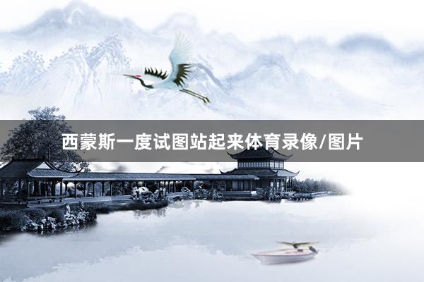 西蒙斯一度试图站起来体育录像/图片